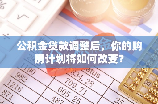 林周公积金贷款调整后，你的购房计划将如何改变？