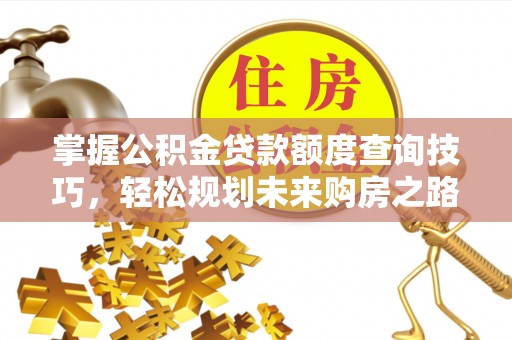 林周掌握公积金贷款额度查询技巧，轻松规划未来购房之路
