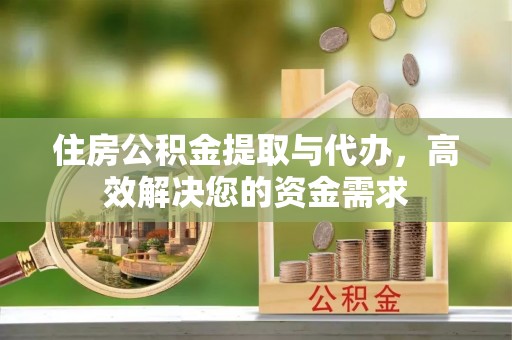 林周住房公积金提取与代办，高效解决您的资金需求